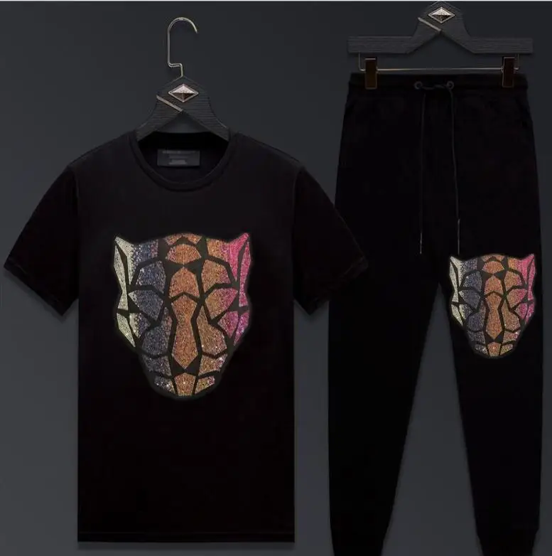 

Повседневная мужская одежда с коротким рукавом, мужской спортивный костюм, спортивная одежда, мужской комплект из двух предметов, костюм детской модели 2020