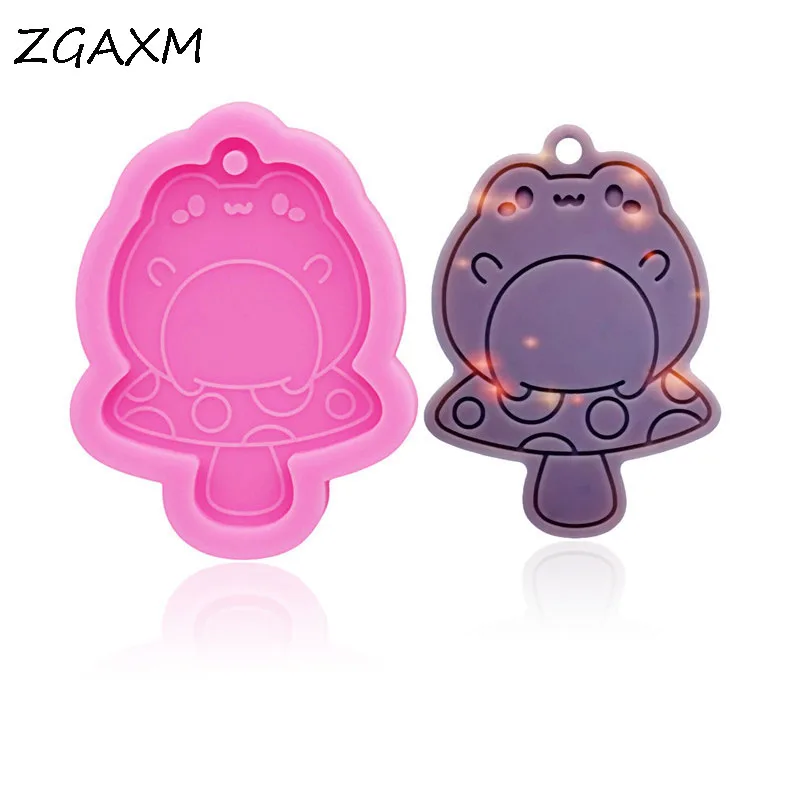 LM 223 форма для сережек в форме гриба лягушки сделай сам из мультфильма ювелирный