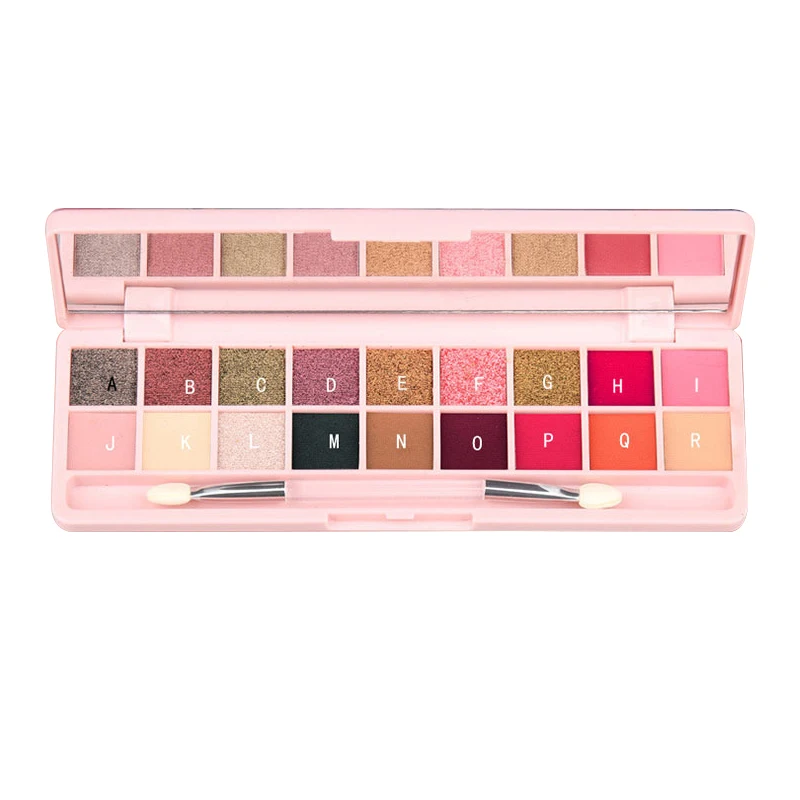 

18 Colors Eyeshadow With Eye Primer Palette Colorful Matte&Glitter Shimmer Eye Shadow Makeup Cosmetics