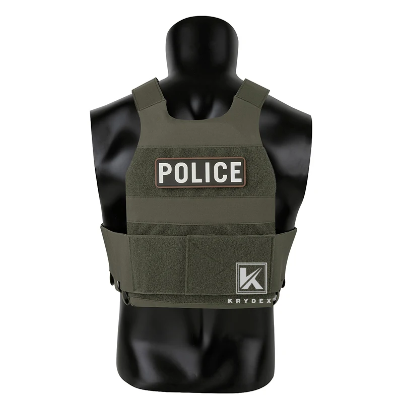 KRYDEX Low Vis Slick Plate Carrier FCS Tactical Vest W/ Elastic Cummerbund Micro Fight MK3 Panel Chassis Drop SACK Pouch Plates | Спорт и