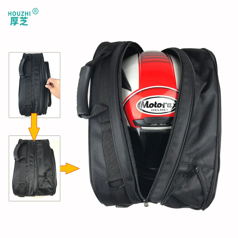 Большой мотоцикла боковые зеркала Чемодан локомотив рыцарь седло заднее сиденье