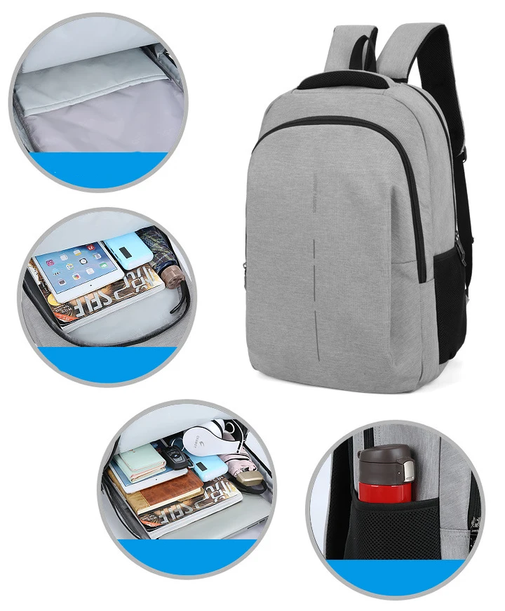 

Chuwanglin Large Backpack Men Laptop Bags Black Backpack Man Travel Backpack Teenager Bookbag Oxford Backpack K60306