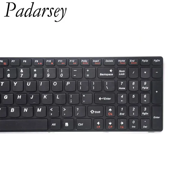 Сменная клавиатура Padarsey совместимая с Lenovo Ideapad G580 G580A G585 G585A V580 V585 Z580 Z580A Z585 Z585A Series US