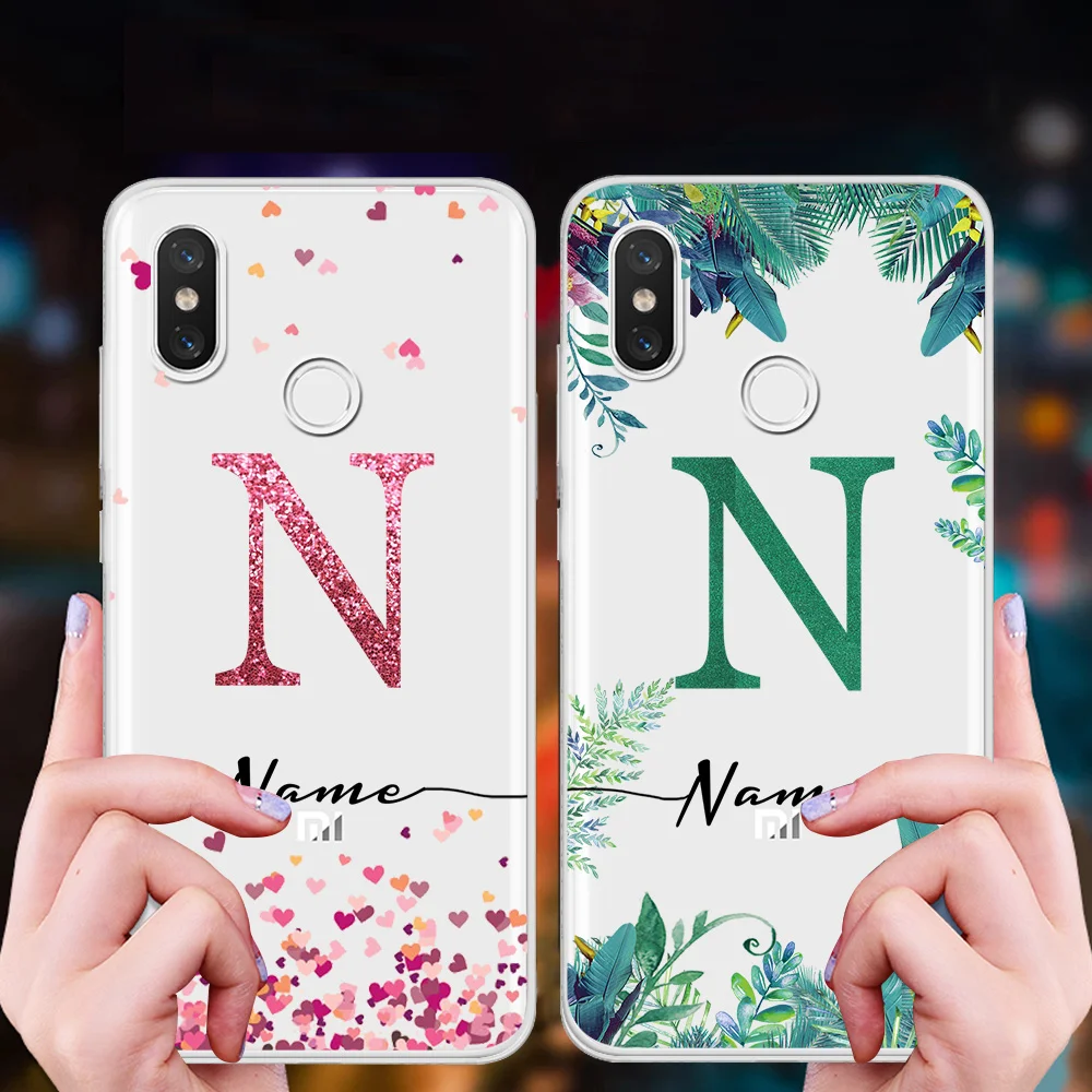 

Custom Name Case For Xiaomi MI Note 11 10T 10 9 8 9T 10i A3 A2 A1 6X 6 Poco X3 F1 C3 M2 M3 F2 X2 Ultra Pro Lite Design DIY Cover