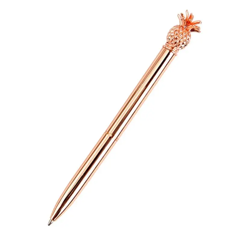 

Pineapple Ballpoint Pens For Writing Kawaii Signature Golden Ballpoint Pen