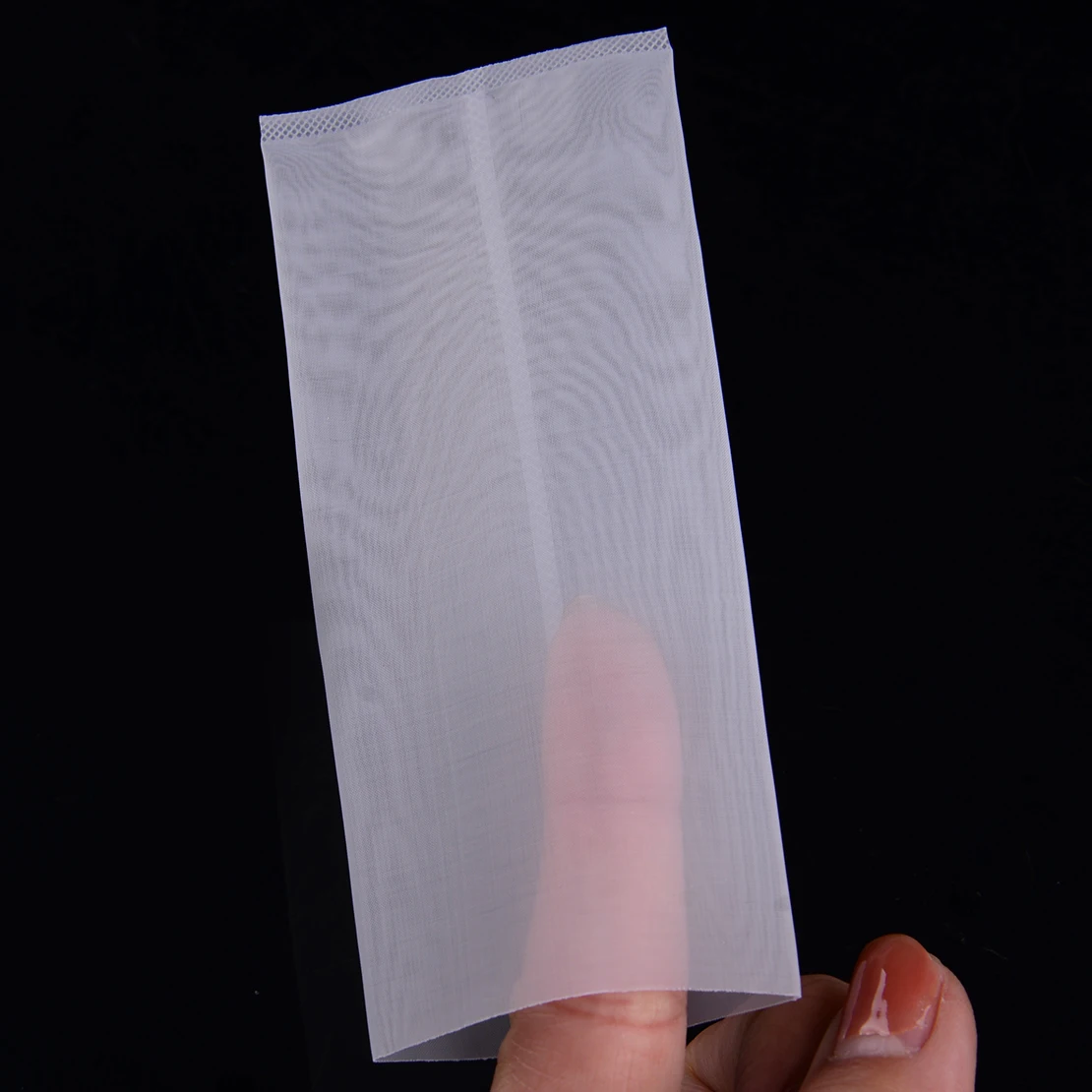 LETAOSK-bolsas de filtro de nailon de 90 micras, pantalla de extracci&oacute;n de colofonia, malla Squish blanca, 2x4,5, 20 unids/caja-1