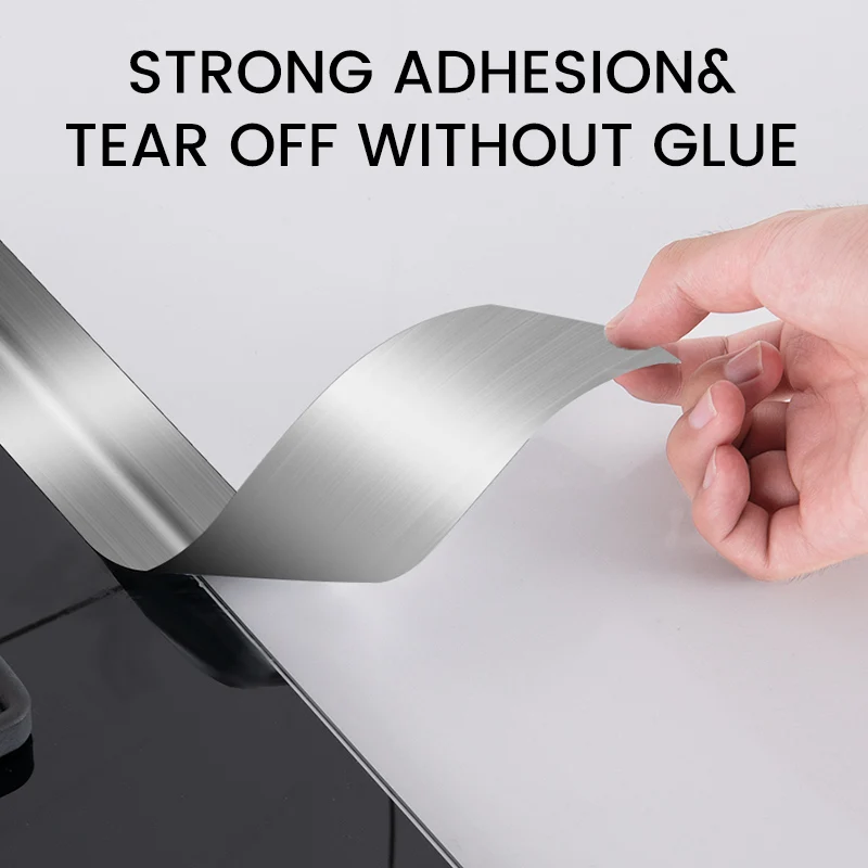 Алюминиевая водостойкая наклейка для кухонной раковины лента против плесени