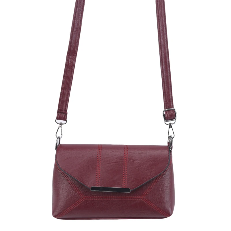 

2020 High Quality Women Luxury Messenger Bag Soft pu Leather Shoulder Fashion Ladies Crossbody Bags Female
