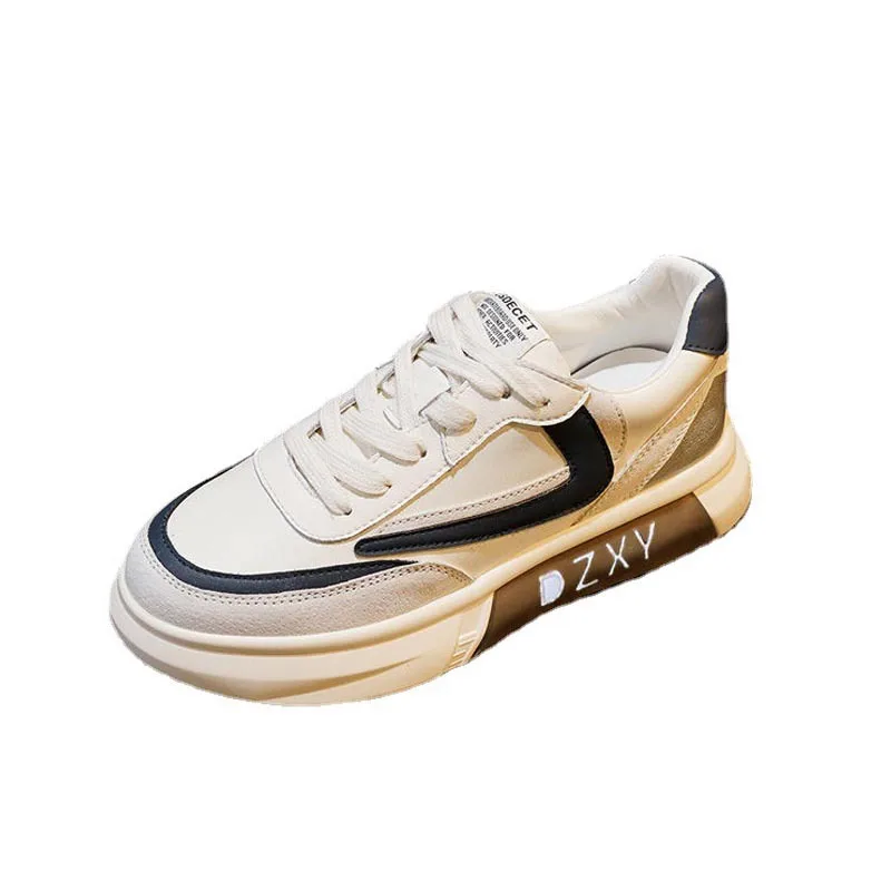 

Fashionable small white shoes, women's breathable sports shoes, low top flat and thick bottom casual shoes, free delivery