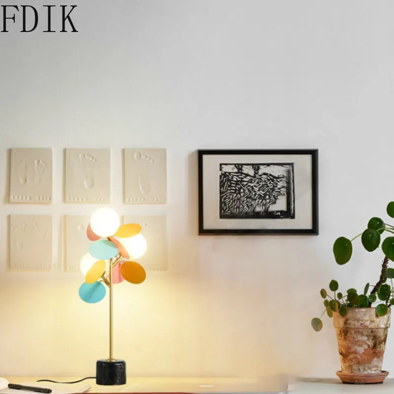 Современная светодиодная Напольная Лампа настенная лампа с искусственным