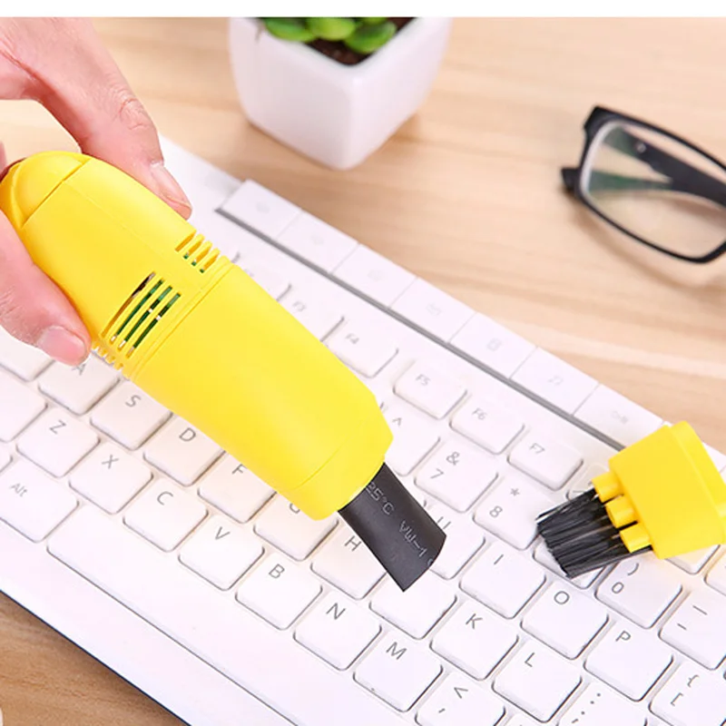 

Colorful Keyboard Cleaner Mini Computer Vacuum USB Keyboard Brush Cleaning Computer Kit Tool Remove Dust Brush