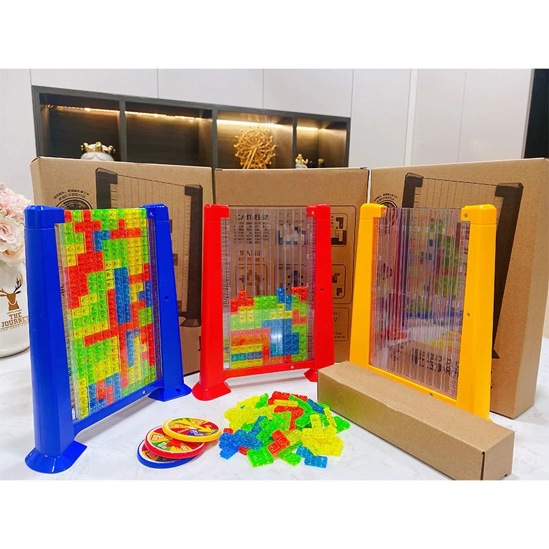 Креативные трехмерные настольные 3D Строительные блоки тетрис для детей | Игрушки