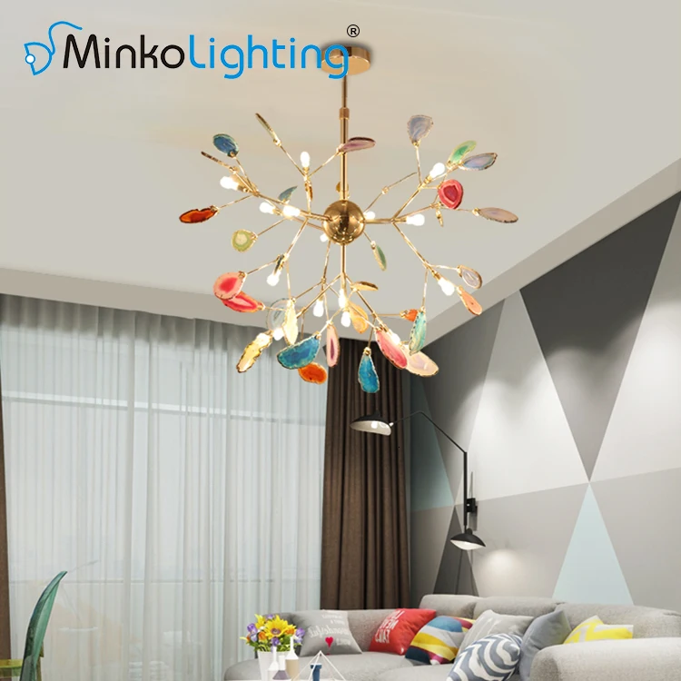 Led подвесное Освещение Современная Люстра декоративная железная Подвесная лампа