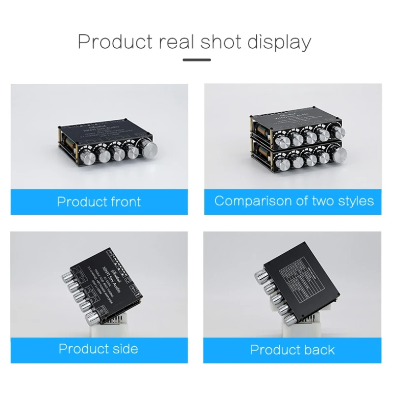 HIFI TPA3116D2 Bluetooth 5 0 панель усилителя сабвуфера 50 Вт x2 + 100 2 1 каналов стерео динамик
