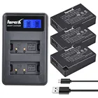 Аккумулятор и зарядное устройство для Canon SL3 LPE17 LP E17, 3 шт., для Canon EOS 200D 750D 760D 800D 8000D M3 M6 T6i T6s Kiss X8i