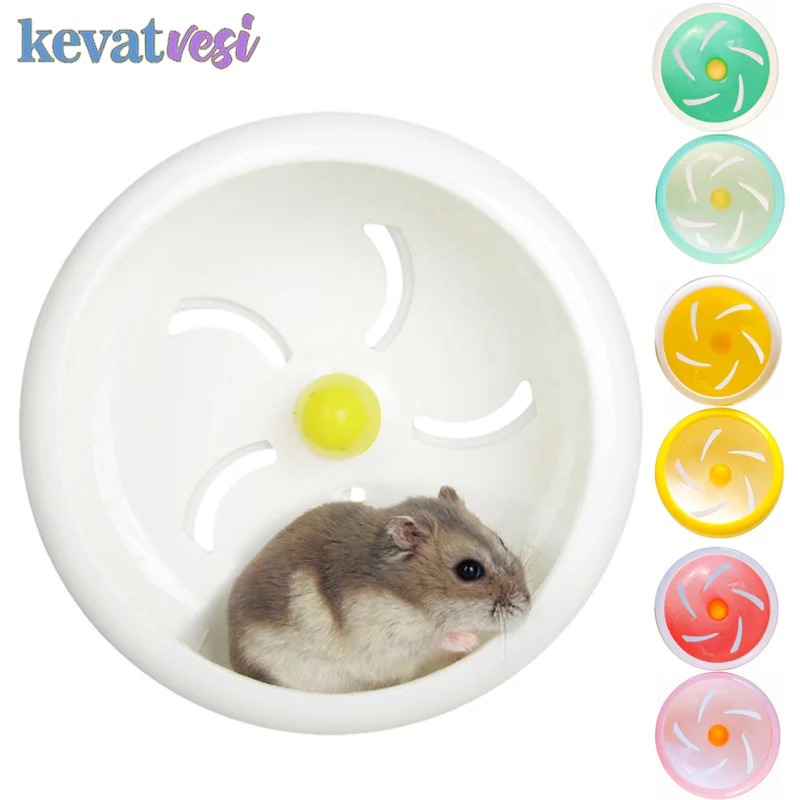 

Hamster Wheel Silent Small Pet Exercise Wheel Plastic Running Disc Toy for Hamster Cage Small Pet Sports Wheel Pet Accessories