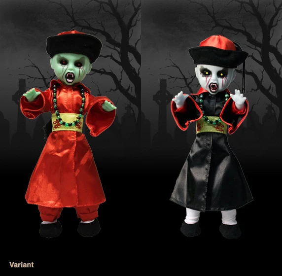 Живые мертвые куклы серии 27 китайский стиль прыжки вампира вариант Mezco Toyz фигурка оригинальная коллекция