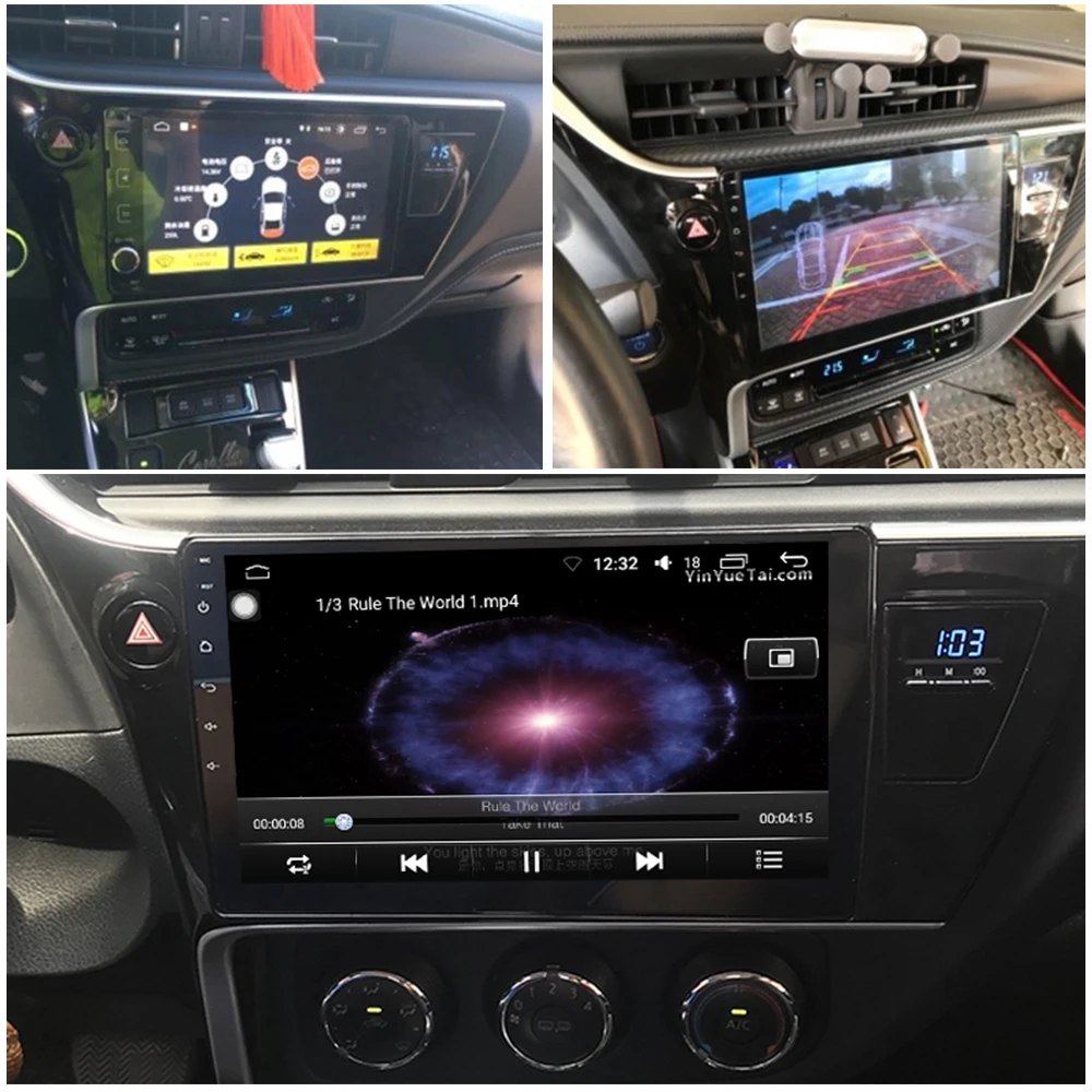 Автомобильный мультимедийный плеер стерео GPS DVD радио навигация NAVI Android экран