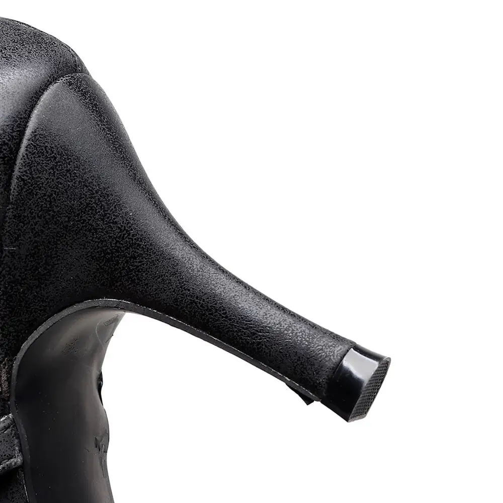 DKZSYIM/Женская обувь для латинских танцев Обувь сальсы Новое поступление из замши