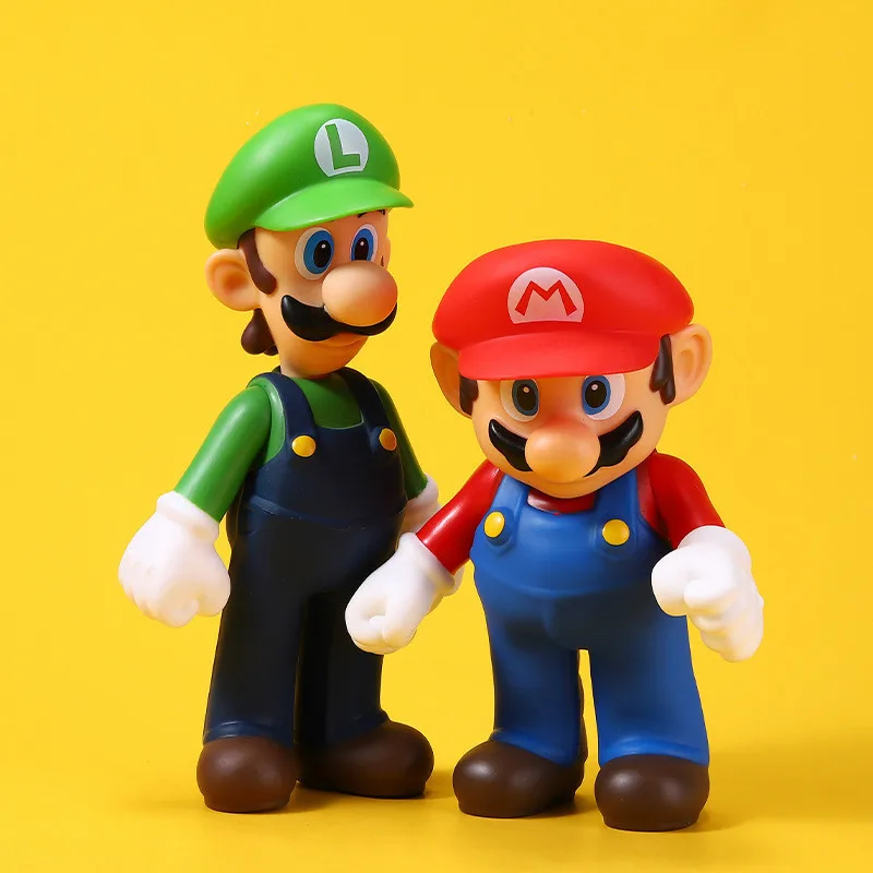 Фигурка героя из игры Супер марионы ПВХ игрушечная фигурка люиджи мариода броса