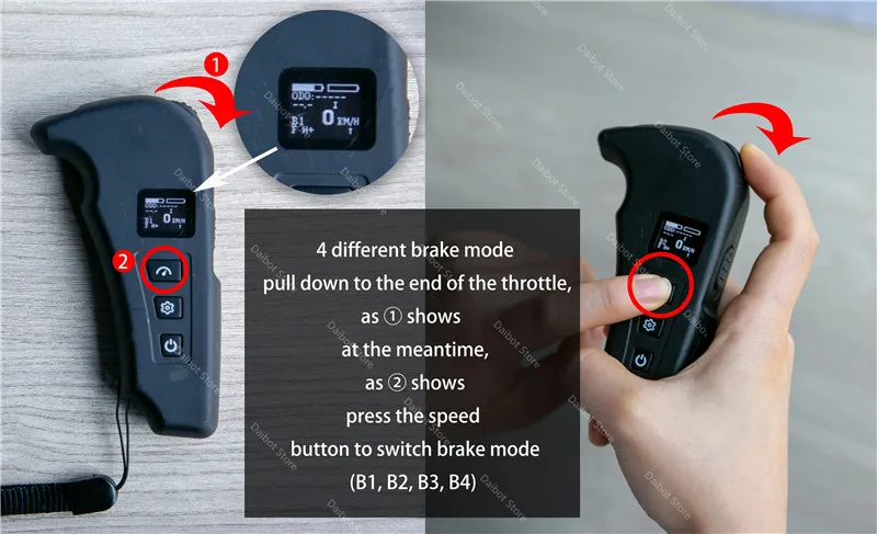Мощный электрический скутер 960 Вт 40 км/ч четырехколесные электрические скутеры