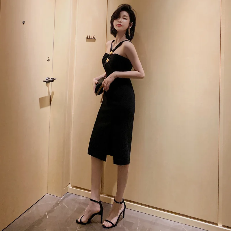 2020 летнее платье женское сексуальное облегающее на плечо | Женская одежда