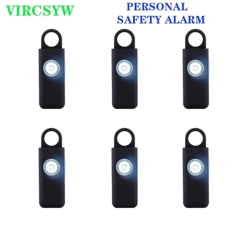Персональный Безопасность сигнализации для самозащиты сирена 130dB Для женщин