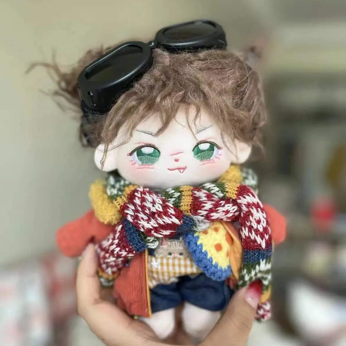 Милый плюшевый Кот 20 см кукла ручной работы фигурка йемо плюшевая игрушка