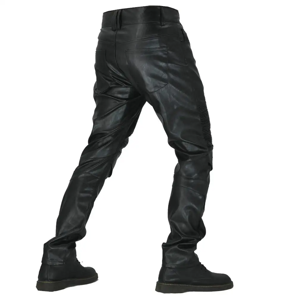 Мотоциклетные зимние гоночные брюки для мотокросса из искусственной кожи