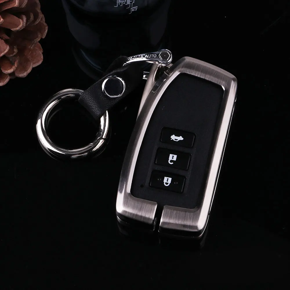 Автомобильный брелок из цинкового сплава для Lexus IS GS RX ES NX LS RC LX 2 3 4 кнопки умный