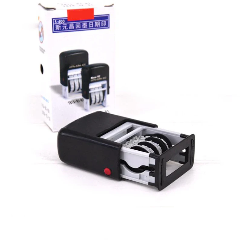 1 шт. винтажный Ретро пластиковый металлический штамп с надписями и датой