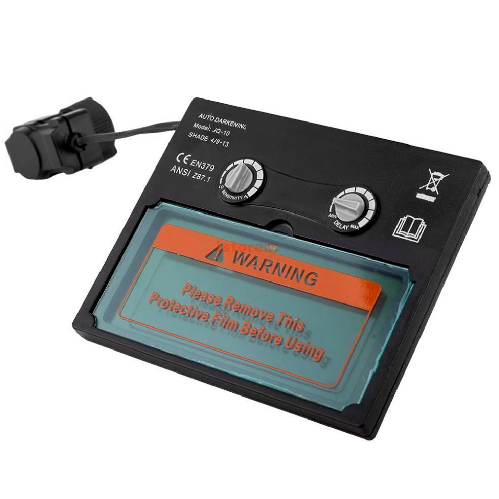 Сварочная маска на солнечной батарее с автоматическим регулируемым затемнением