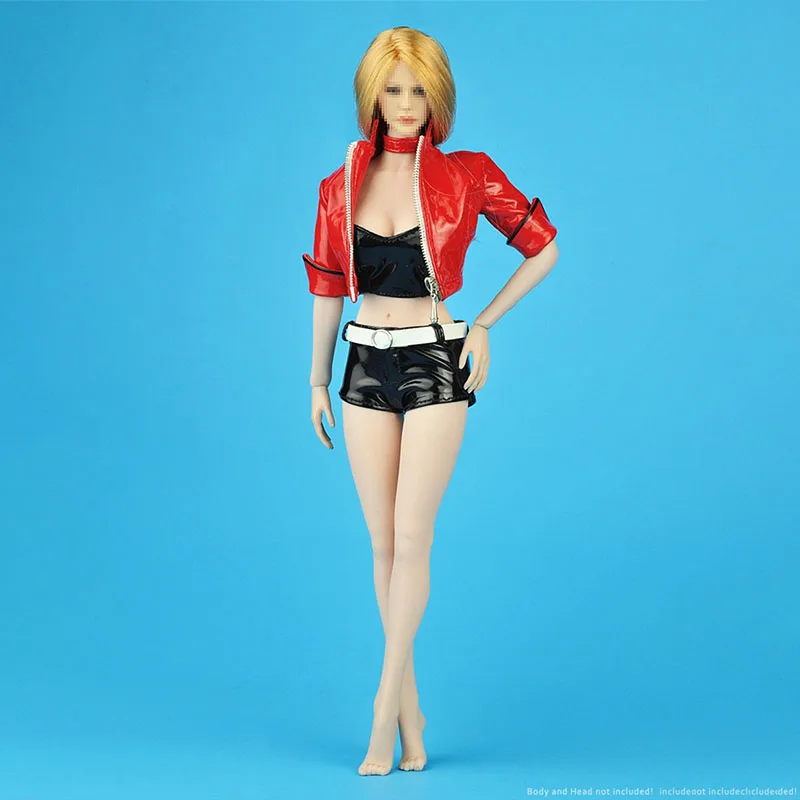 

ZYTOYS ZY5023 1/6 Женская Сексуальная короткая кожаная ткань с горячими штанами подходит для 12-дюймовой женской фигурки тела в наличии