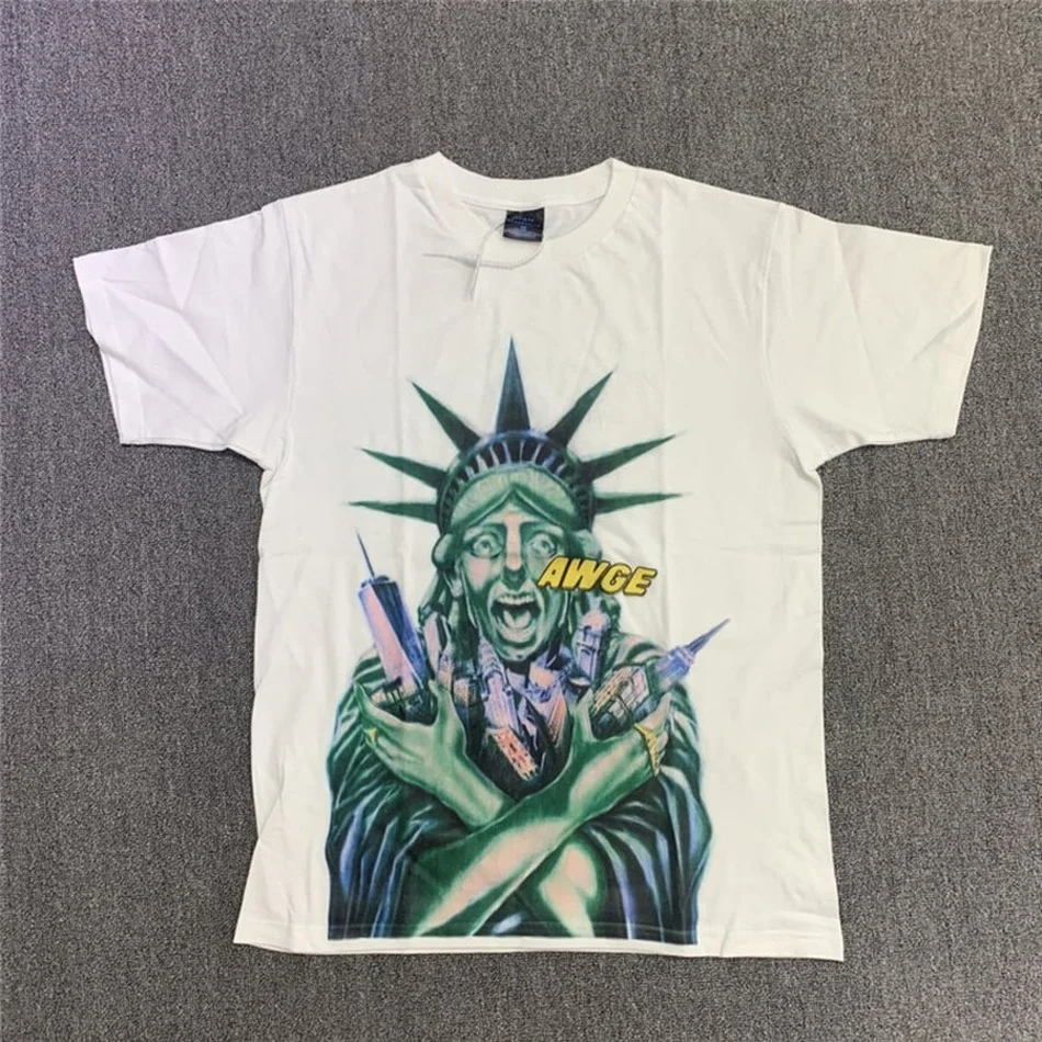 

New AWGE T shirt Men Women 1:1 High-quality Summer Streetwear T-shirts oversized shirts