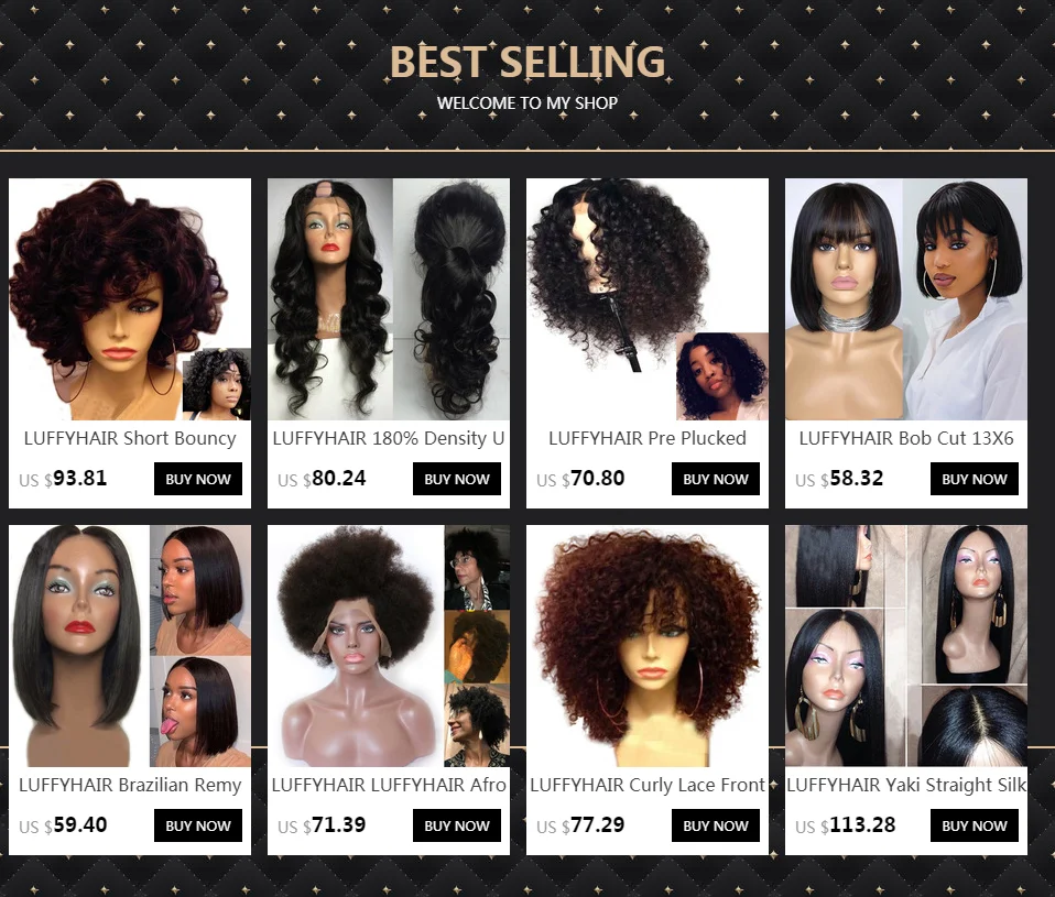 LUFFYHAIR предварительно вырезанные бразильские Волосы remy вьющиеся Синтетические волосы на кружеве парик 13x6 глубокое разделение 130% Плотность парики из натуральных волос для Для женщин