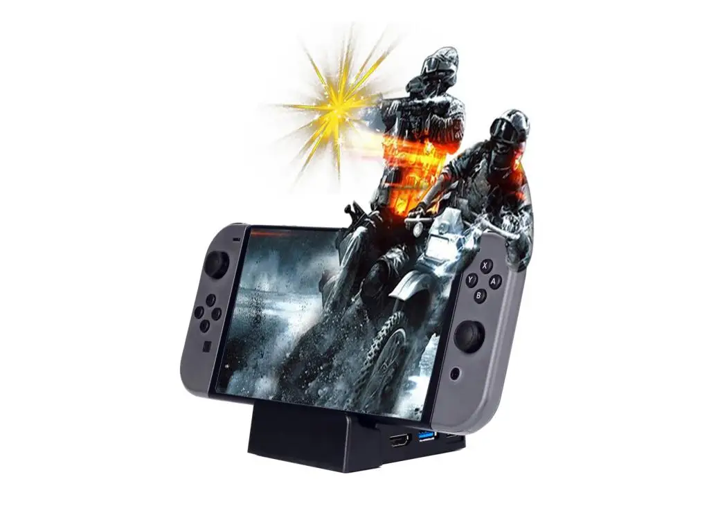 Портативный Замена док станция для чехол Nintendo Switch охлаждающая подставка DIY ModifieBase