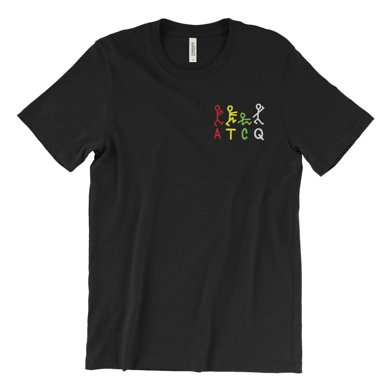 Футболка с логотипом A Tribe под названием Quest (ATCQ) хип хоп Золотая ЭРА Нью Йорк