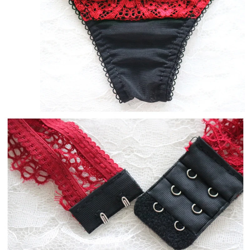 Комплект женского нижнего белья с бюстгальтером пуш ап|Комплекты белья| |