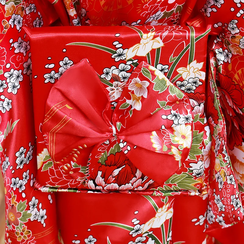 Платье для девочек наряды маленьких одежда кимоно халат традиционный японский