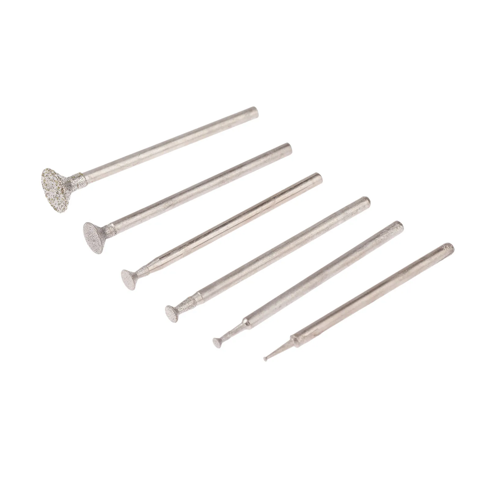 Алмазная шлифовальная головка C2 с хвостовиком 2 35 мм 6 шт. Нефритовый фунт