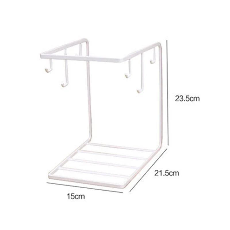 

Mug Holder Mug Drainer Storage Drying Rack Moisture-proof Cup Holder for Coffee Glass Cups C66