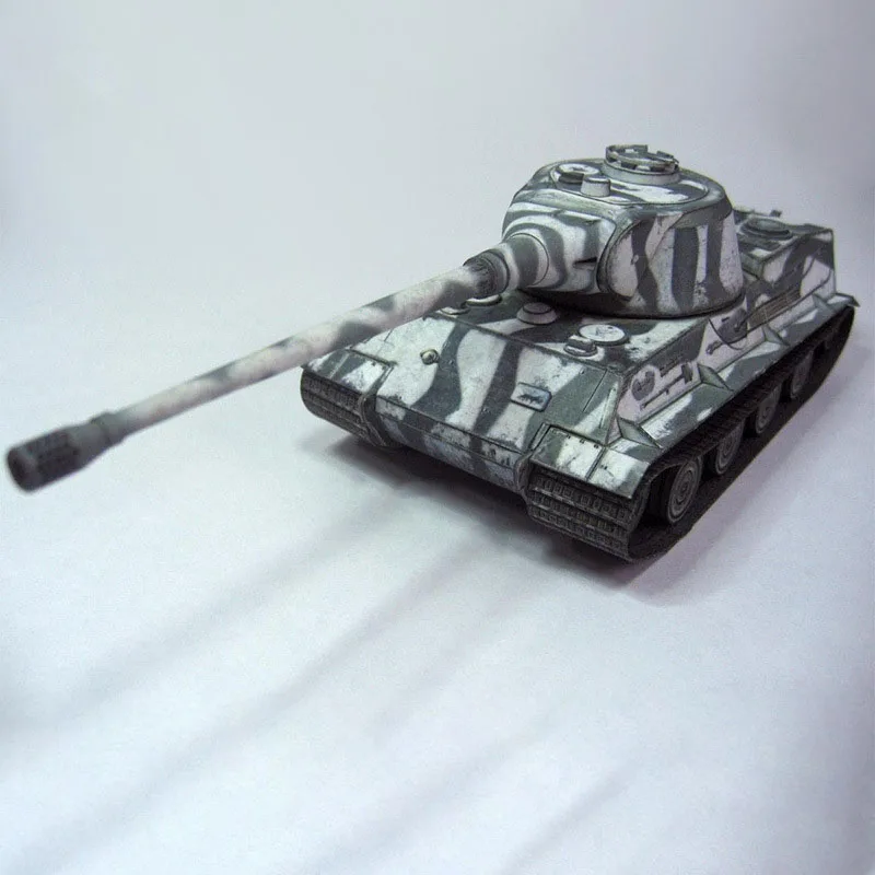 1:35 немецкий Лев тяжелый танк DIY 3D бумажная карточка модель Конструкторы развивающие игрушки военная модель строительные игрушки