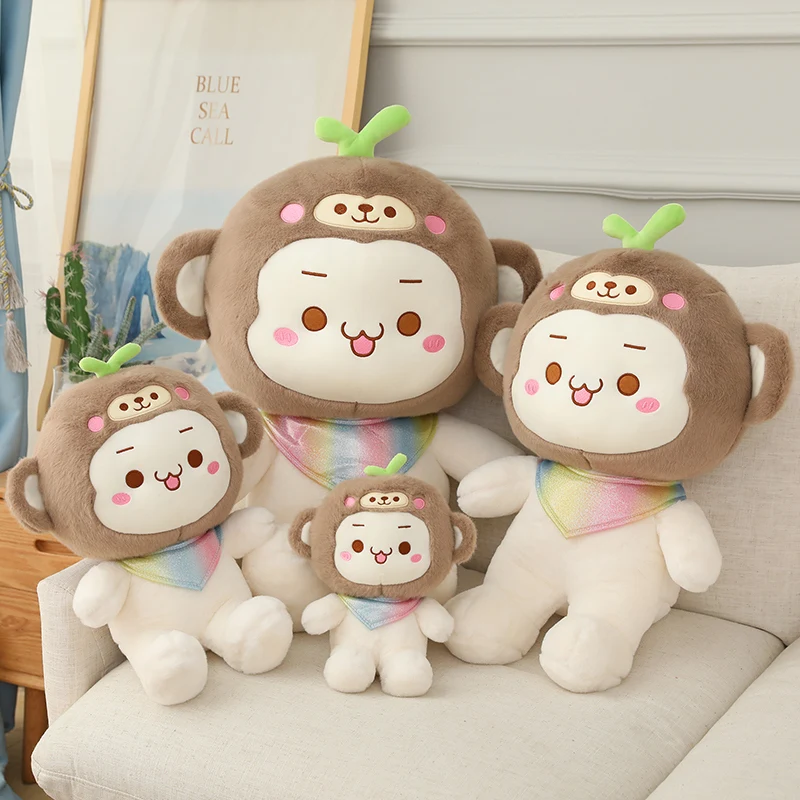 

Kawaii Kids Toys Cute Stuffed Animals Toys Doll Soft Plush Toys For Children Monkey Pig Doll Girls Christmas Gifts Lovely Toys