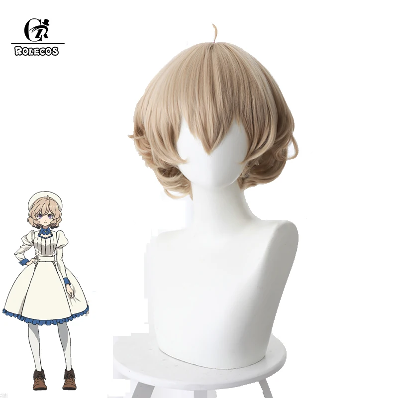 ROLECOS аниме In/Spectre Cosplay Hair Iwanaga Kotoko синтетические волосы для косплея короткие