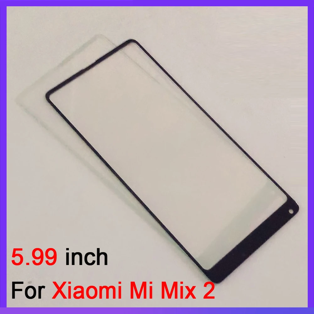 ЖК-дисплей Сенсорная Панель переднее стекло для Xiaomi Mi Mix 2 2S 3 внешнее сенсорный
