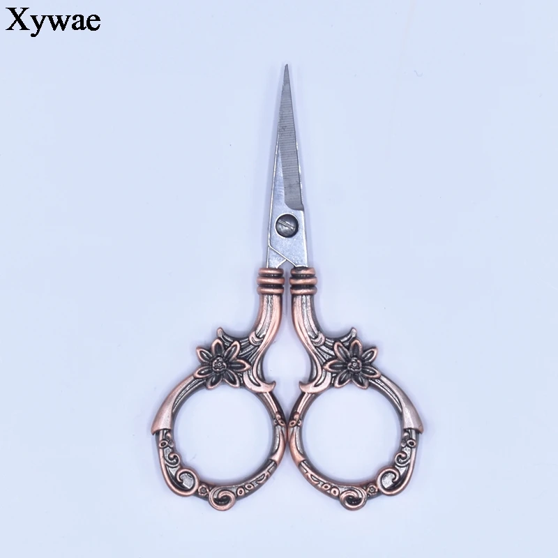 Винтажные ножницы для шитья резки рукоделия вышивки ткани ретро небольшие