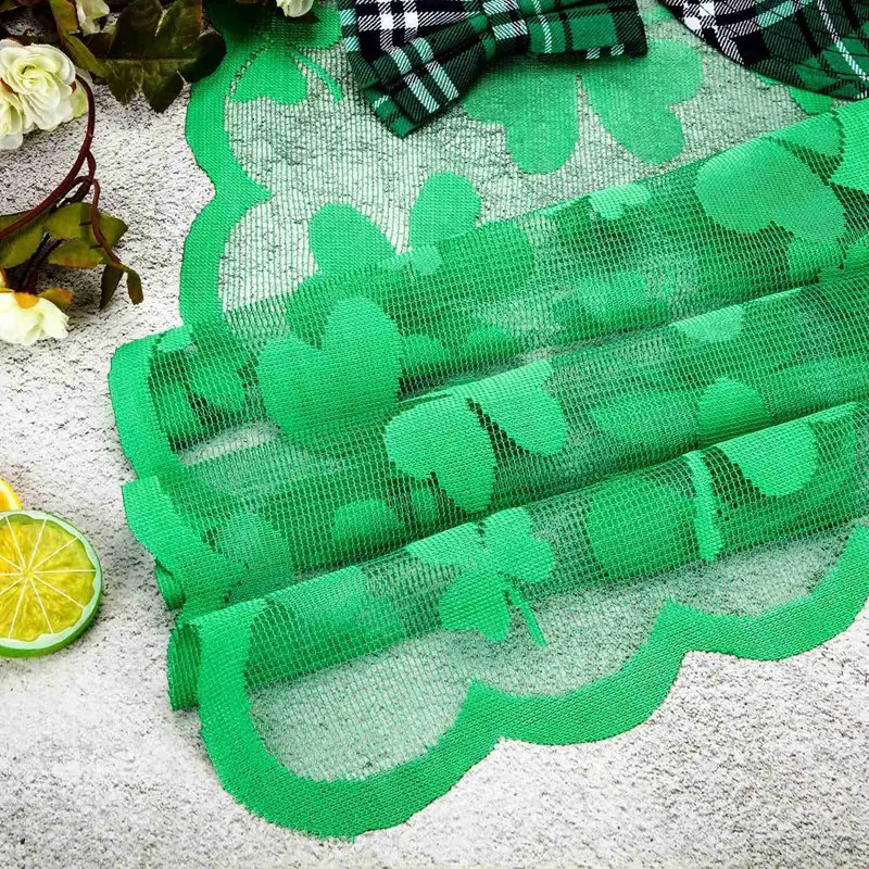 День Святого Патрика ирландский фестиваль скатерть зеленый трилистник