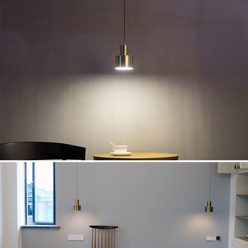 

Nordic Gold bronze pendant light postmodern minimalist lamp light pendant lamps antique lamp lights metal cord pendant lighting