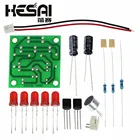 Электронные смешные наборы, голосовое управление, LED световая Мелодия наборы сделай сам, производственный набор, маленькие электронные обучающие электронные наборы