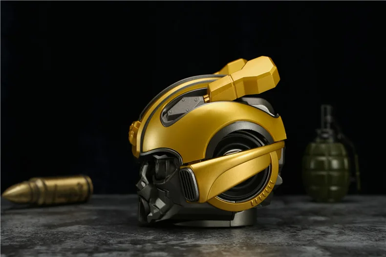 Подарок Bumblebee Bluetooth динамик 3W 1200 мАч батарея TF FM радио Поддержка мини открытый беспроводной звук сабвуфер